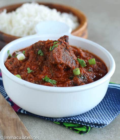 African beef Stew