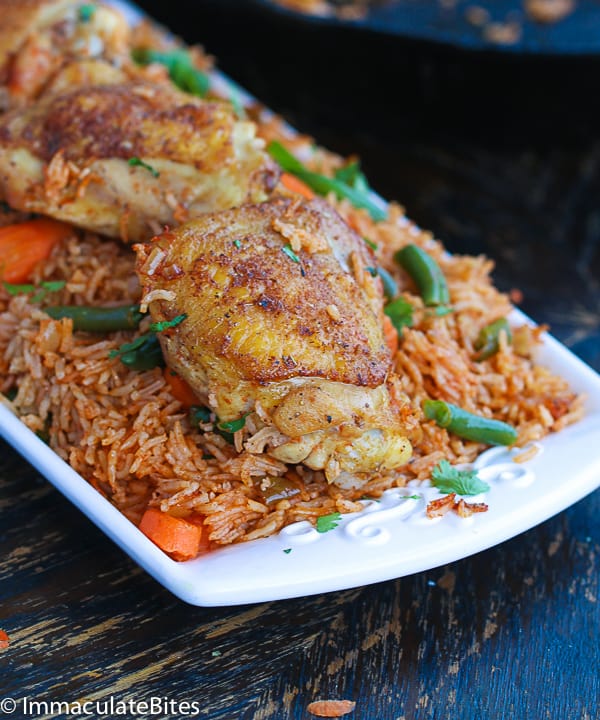 Jollof Rice and Chicken Immaculate Bites