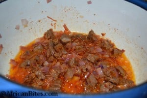 Cameroon Beef Jollof Rice
