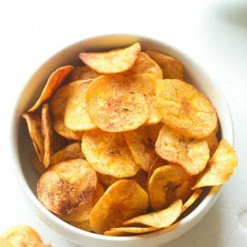 Baked Plantain Chips - Immaculate Bites