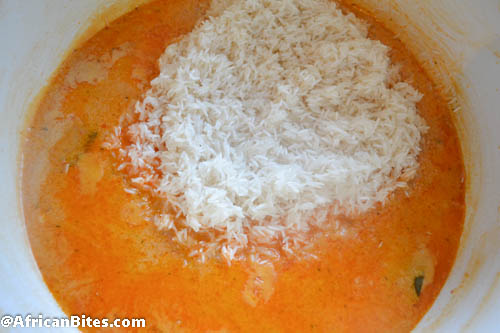 Coconut Jollof Rice