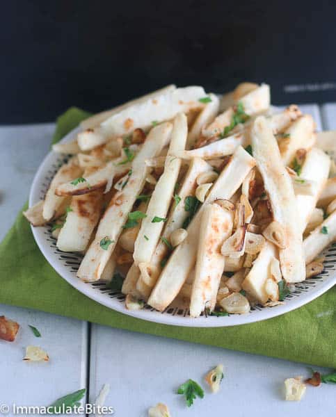 Crispy Baked Cassava Fries