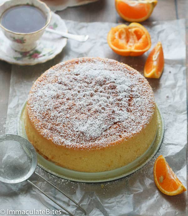 Orange Almond Butter Cake