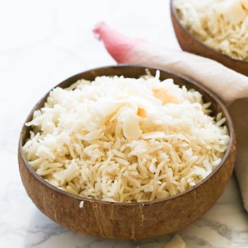 Coconut Rice - Immaculate Bites