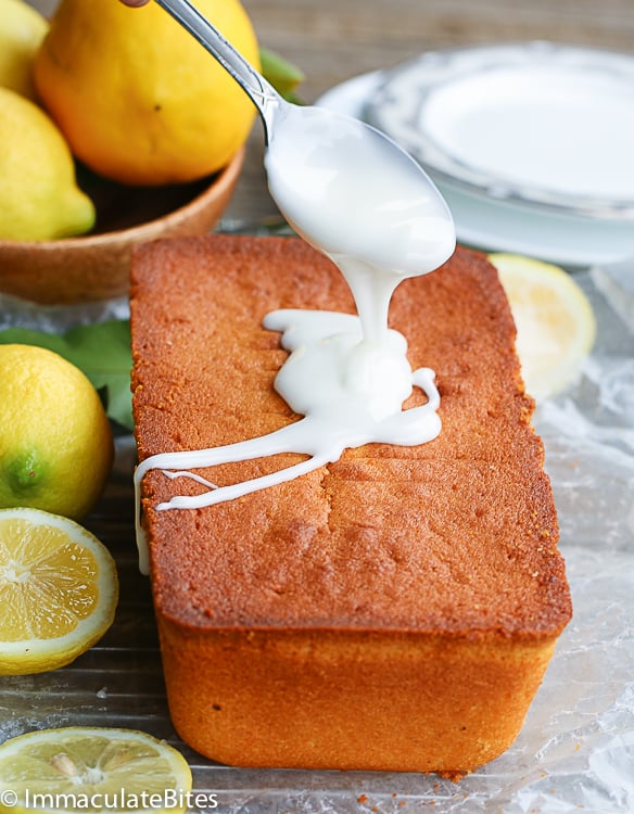 Lemon Almond Yogurt Cake