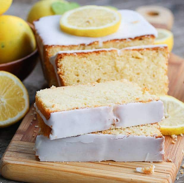 Lemon Almond Yogurt Cake - Immaculate Bites