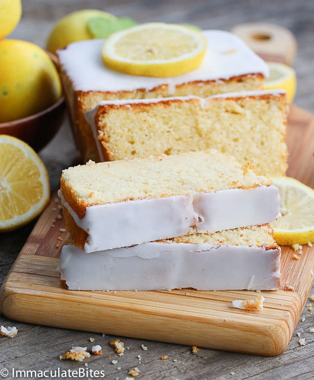 Lemon Almond Yogurt Cake