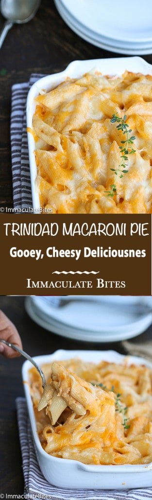 Trinidad Macaroni Pie - Immaculate Bites