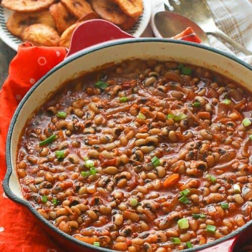 Red Red (African Stewed Black-eyed peas) - Immaculate Bites