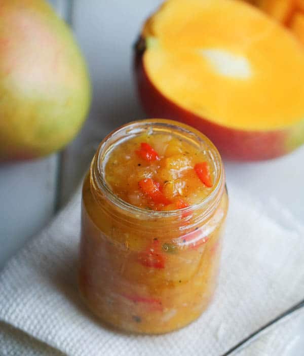 Mango and Pineapple Chutney - Immaculate Bites