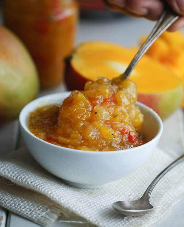 Mango and Pineapple Chutney - Immaculate Bites