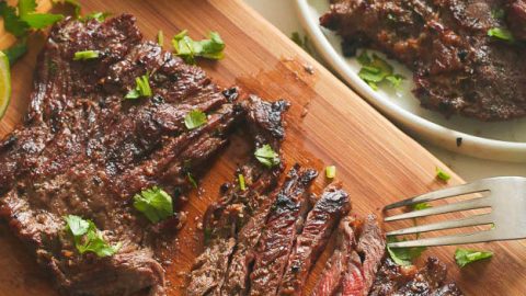 Marinated skirt steak recipe best sale