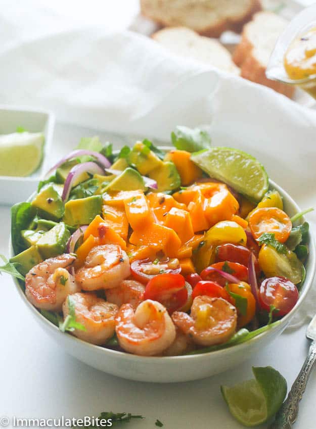 Mango Avocado Shrimp Salad Recipe