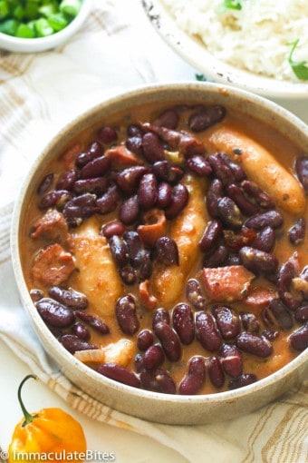 Jamaican Stew Peas - Immaculate Bites