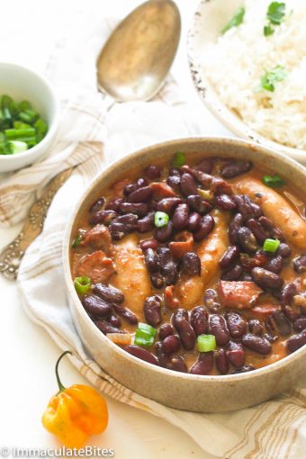 Jamaican Stew Peas - Immaculate Bites