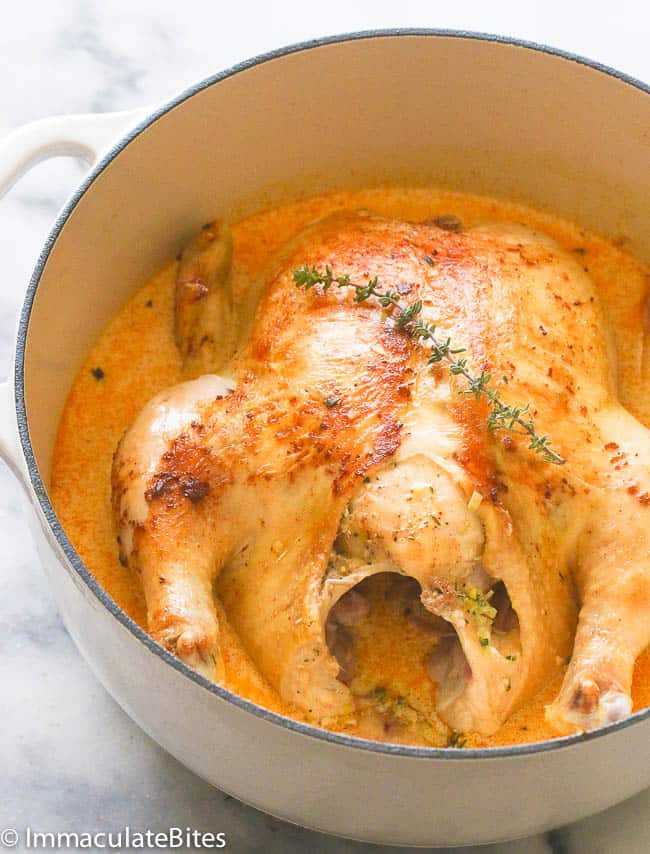 Instant Pot Whole Chicken - Immaculate Bites
