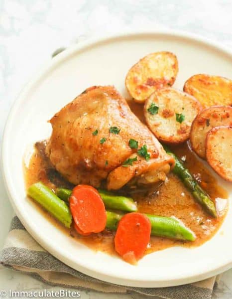 Chicken Fricassee - Immaculate Bites