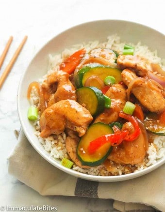 Stir Fry Chicken and Vegetables - Immaculate Bites