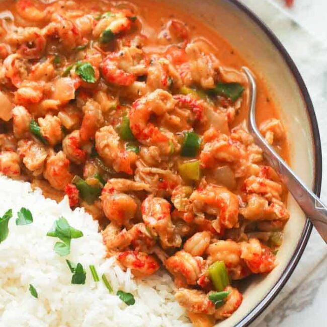 Cajun Crawfish Étouffée