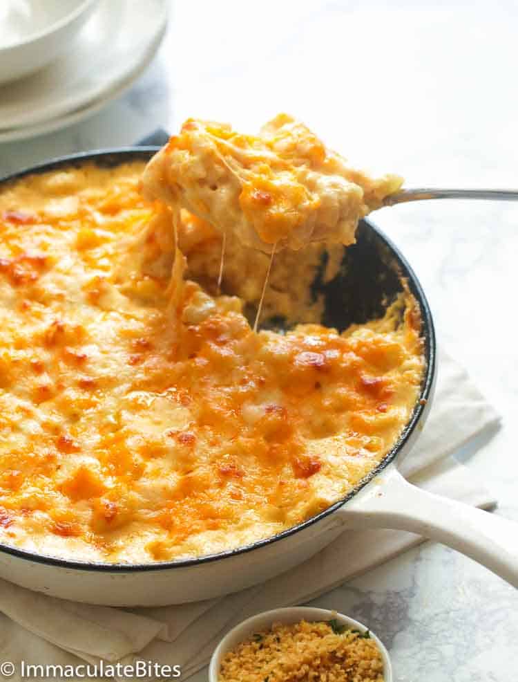 the kitchen mac and cheese with evaporated milk