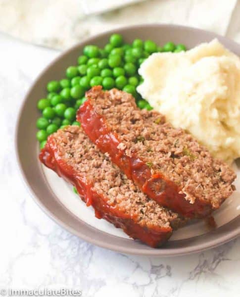 Easy Meatloaf - Immaculate Bites