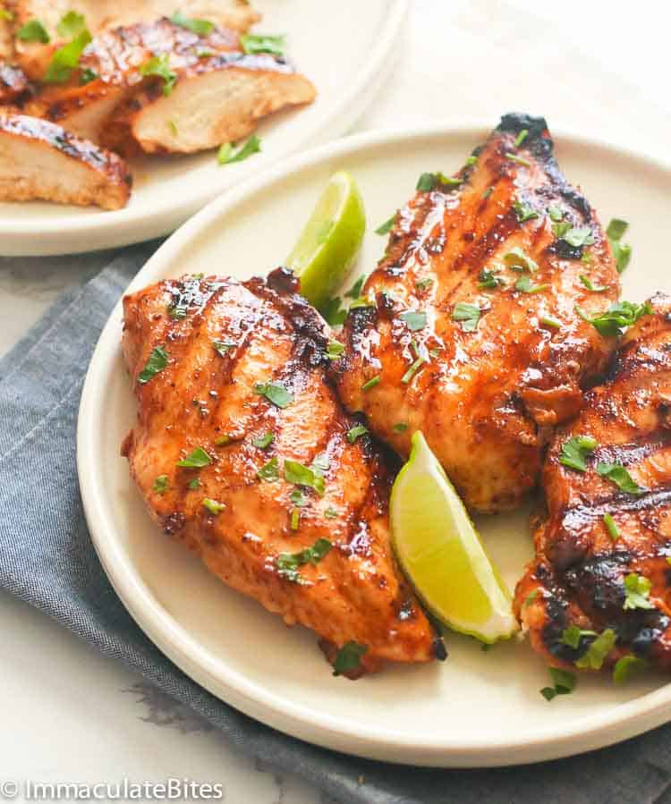Marinated Grilled Chicken Breast Immaculate Bites