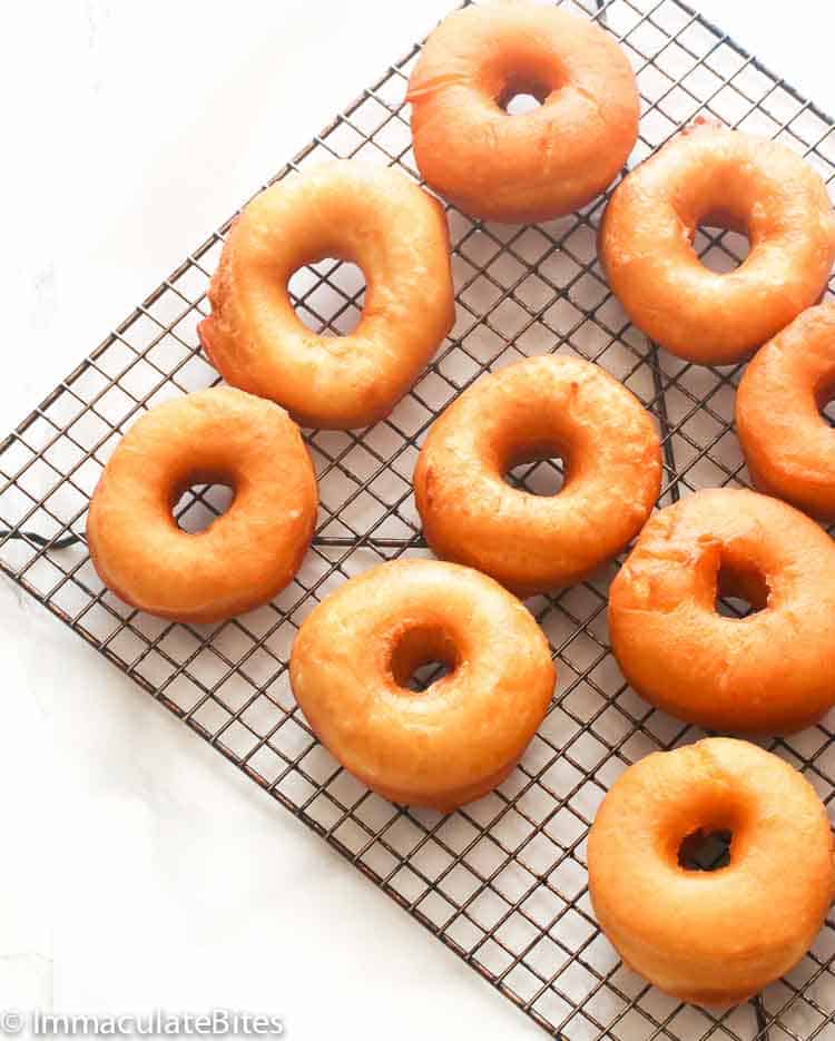 Easy Caramelized Puff Pastry Donut Dippers - Fresh Flavorful