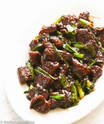 Mongolian Beef - Immaculate Bites