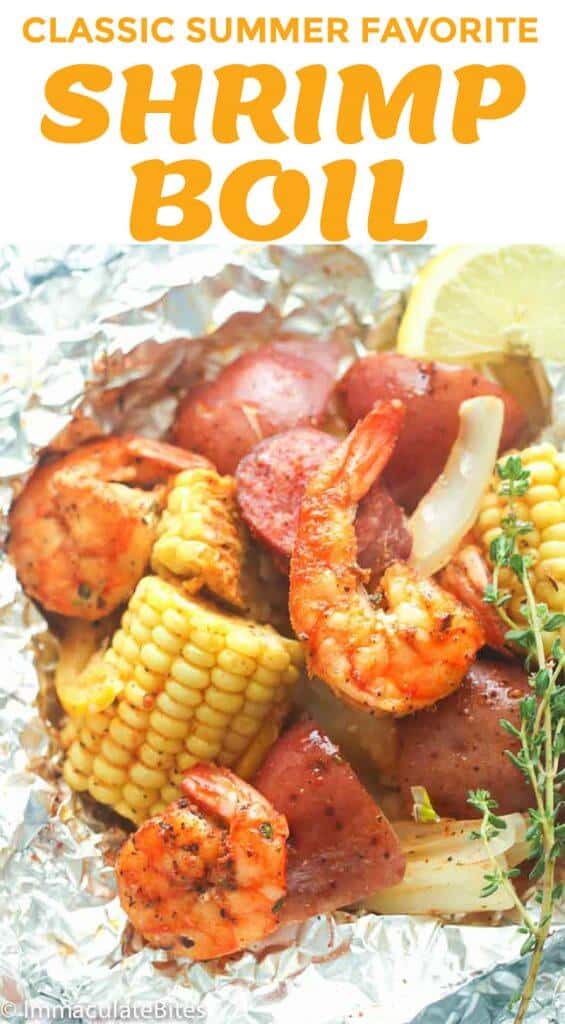 Cajun Shrimp Boil - Immaculate Bites