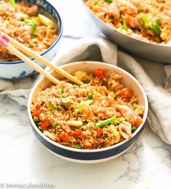 Chicken Fried Rice - Immaculate Bites