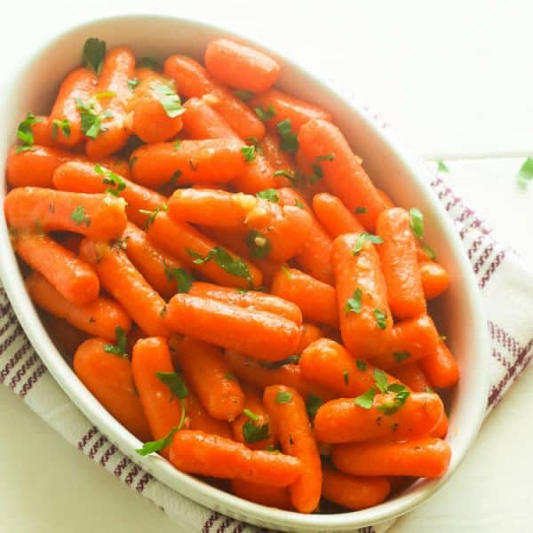 Honey Glazed Baby Carrots - Immaculate Bites