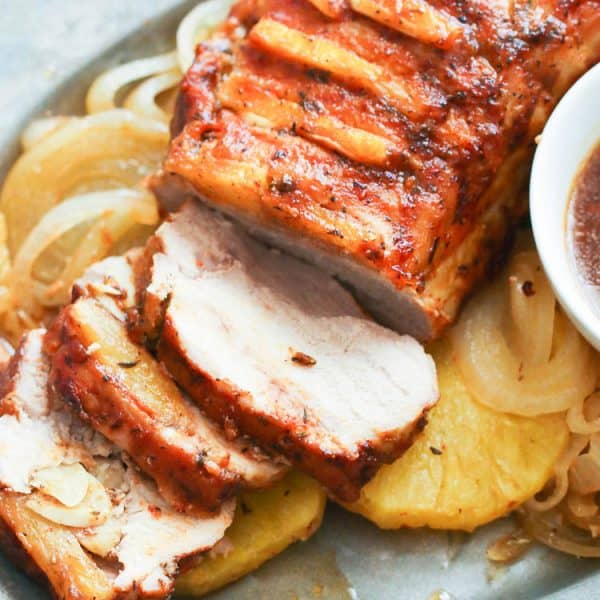 Slow Cooker Pork Loin - Immaculate Bites