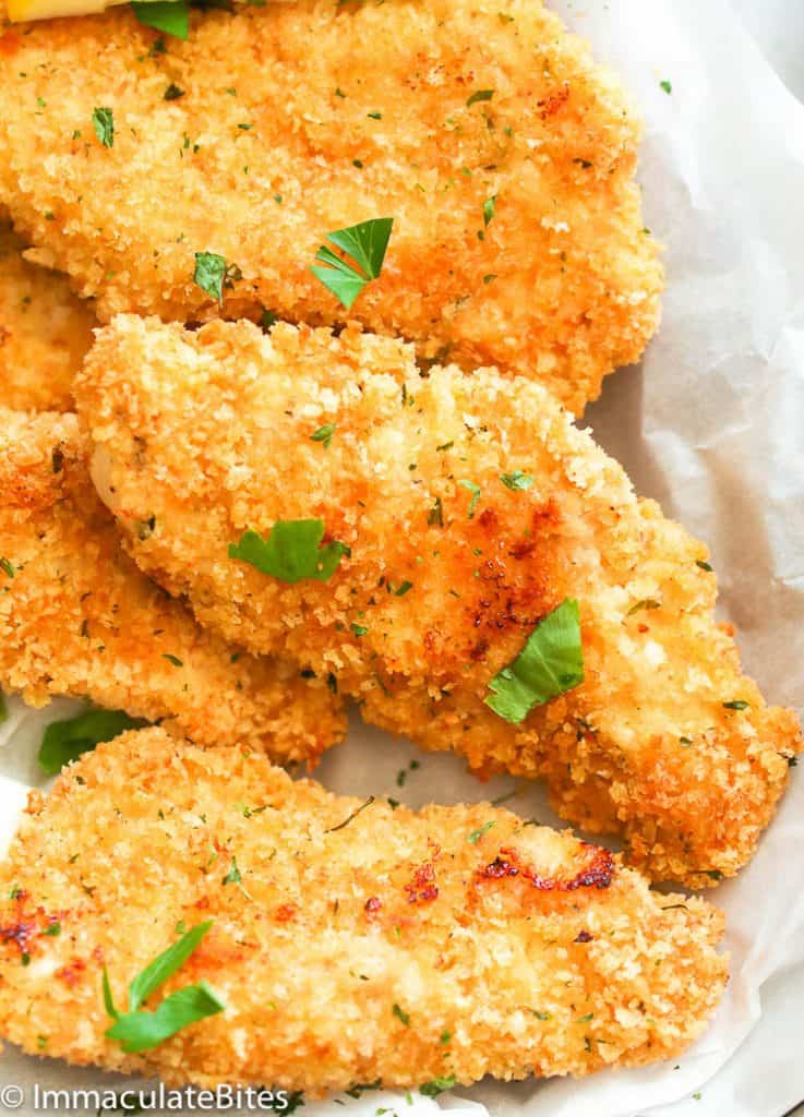 Baked Chicken Tenders - Immaculate Bites