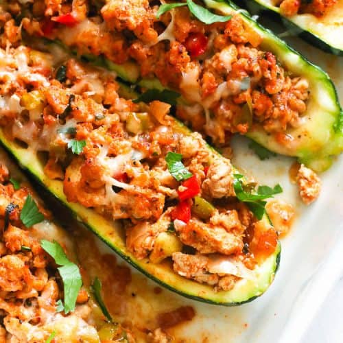 Stuffed Zucchini - Immaculate Bites