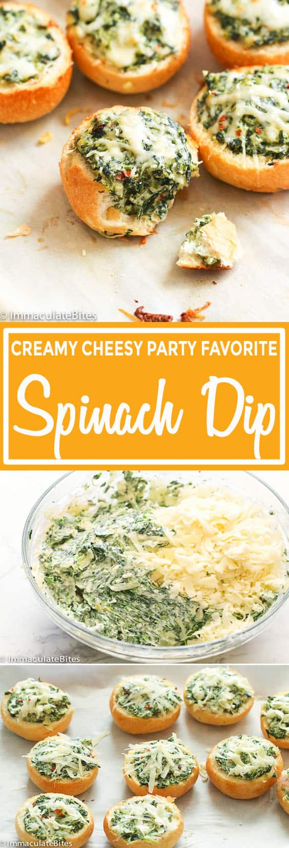 Spinach Dip - Immaculate Bites
