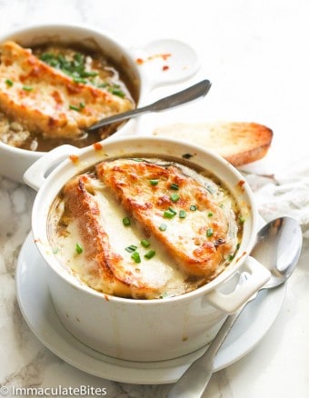 French Onion Soup - Immaculate Bites