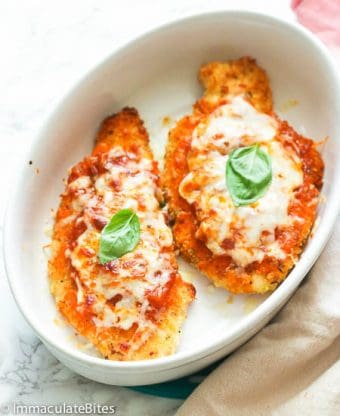 Chicken Parmesan Recipe - Immaculate Bites