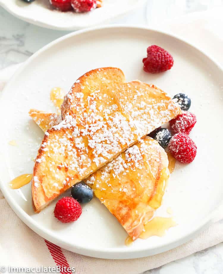 French Toast Recipe - Immaculate Bites