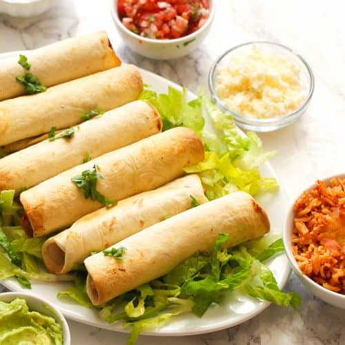 Chicken Taquitos - Immaculate Bites