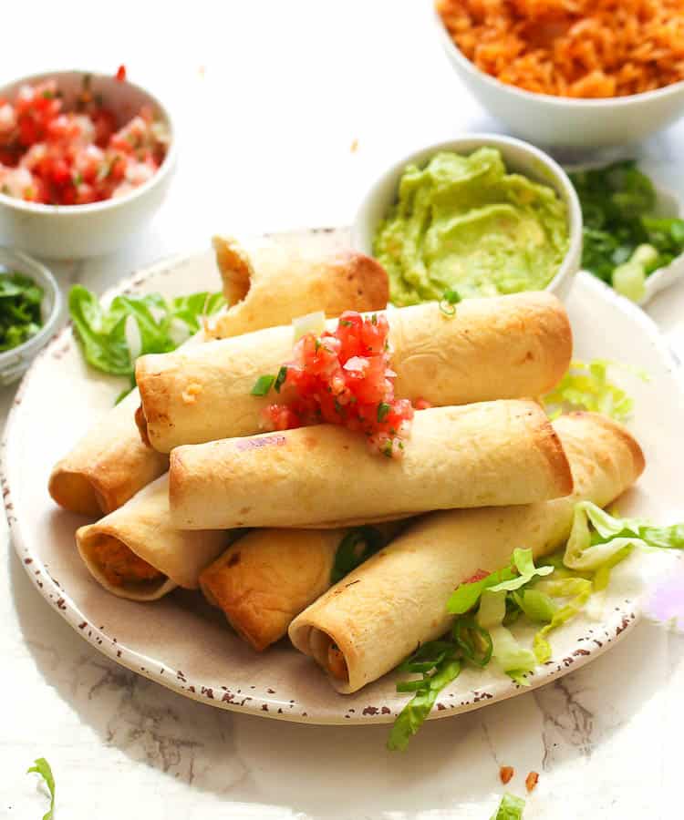 Chicken Taquitos - Immaculate Bites