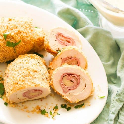 Chicken Cordon Bleu - Immaculate Bites