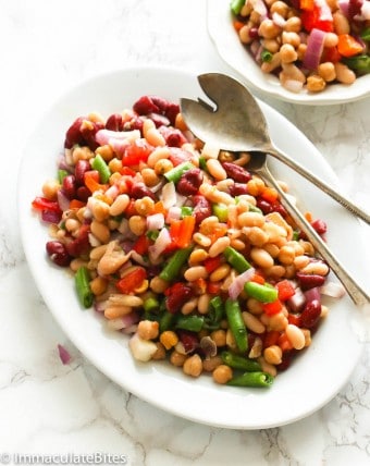 Three Bean Salad - Immaculate Bites