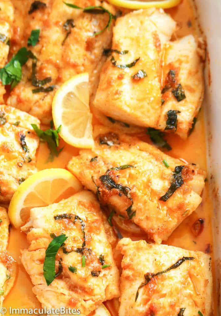 Baked Cod Recipe - Immaculate Bites