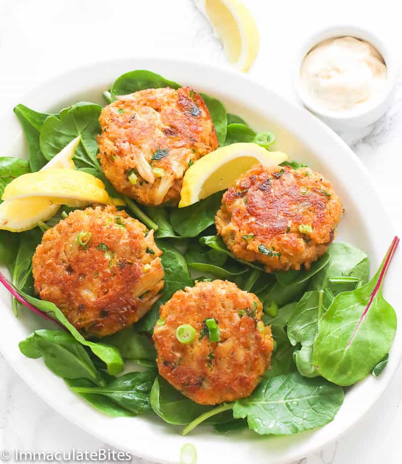 Maryland Crab Cakes - Immaculate Bites