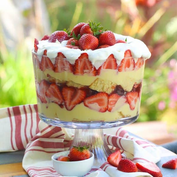 Strawberry Trifle - Immaculate Bites