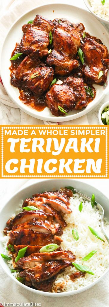 Teriyaki Chicken - Immaculate Bites