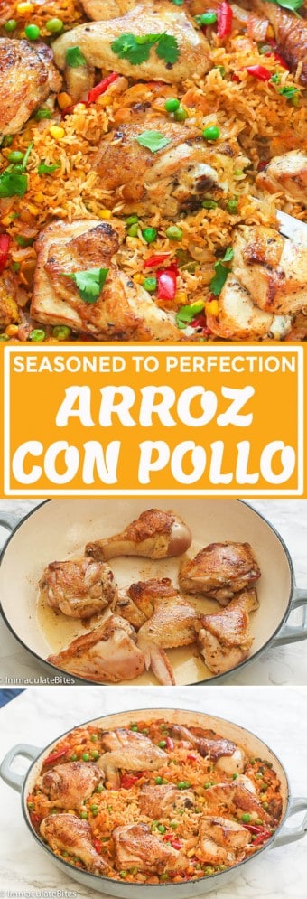 Arroz con Pollo - Immaculate Bites