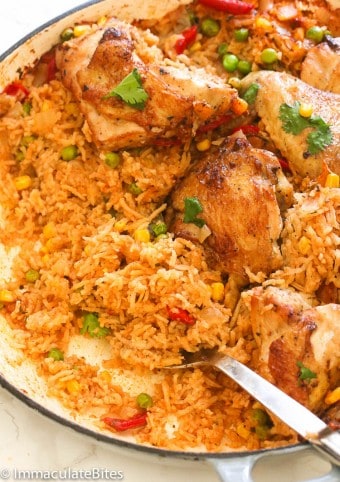 Arroz con Pollo - Immaculate Bites