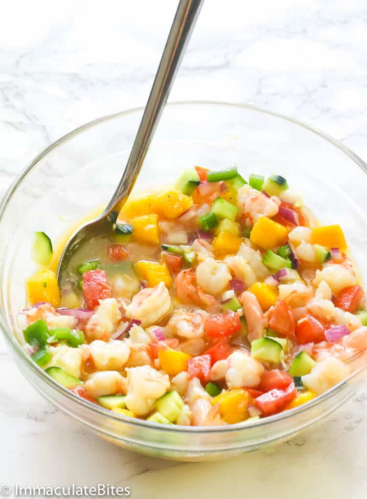 Shrimp Ceviche - Immaculate Bites