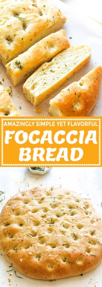 Focaccia Bread - Immaculate Bites